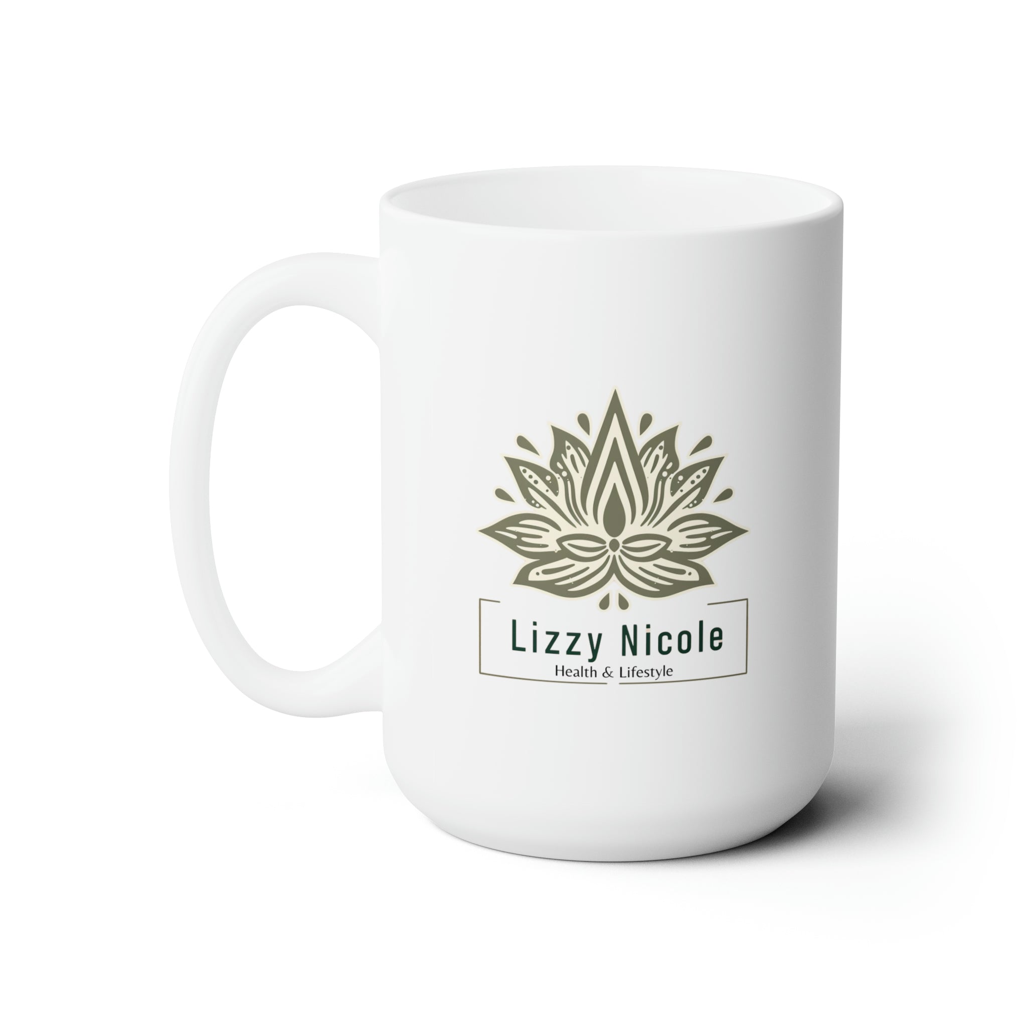 LizzyNicole Logo Ceramic Mug 15oz