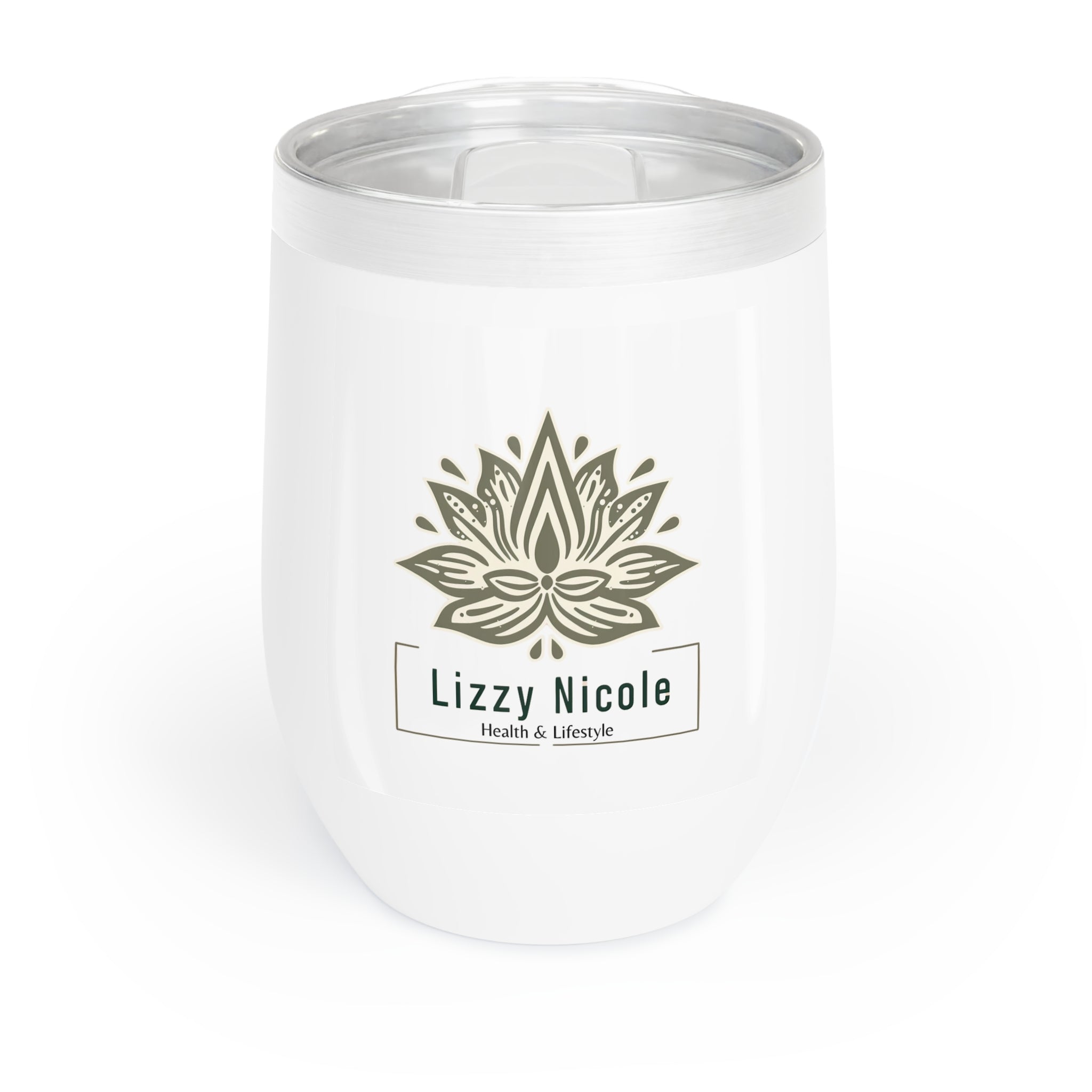 LizzyNicole Logo Chill Wine Tumbler